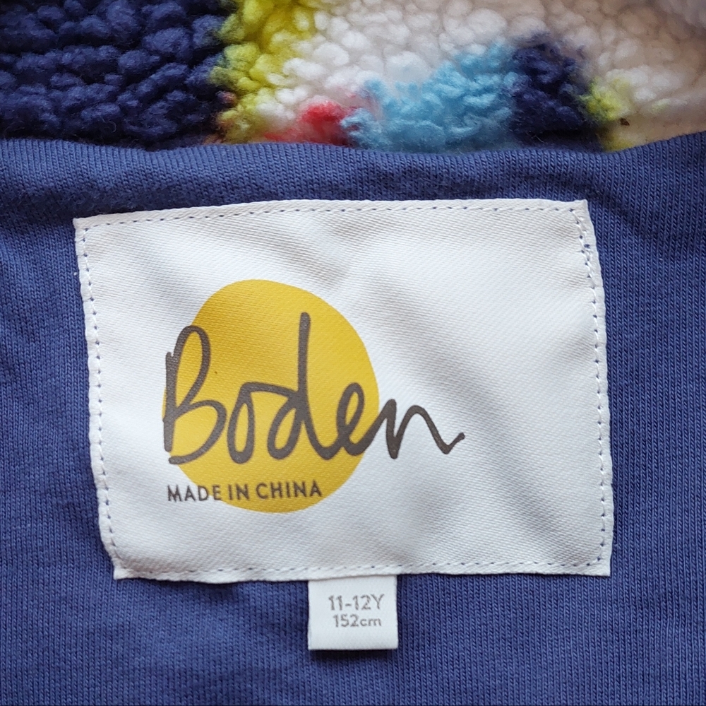 Mini Boden ln/euc star borg coat 11-12 years - Picture 5 of 16